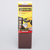 Лента шлифовальная бесконечная 75х533мм Р60(3шт)/STAYER Лента шлифовальная бесконечная 75х533мм Р60(3шт)/STAYER