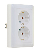 Розетка 2-м белая 16А с заземлен., скрыт.установка/Хит/SE Розетка 2-м белая 16А с заземлен., скрыт.установка/Хит/SE