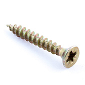  Саморезы универсальные желтые ШУж 2,5х25мм, потайная голова, 25шт 