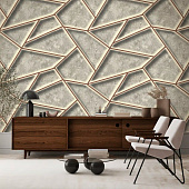 Обои 1.06х10м Аркада арт. 7360-23 Серый /Euro Decor 6