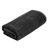  Полотенце махровое 35х50 см, жаккард, серый, П-95 