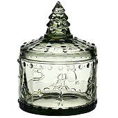 Емкость для хранения "щелкунчик" green, 9х9х12,5 см 355-418