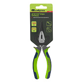 Длинногубцы прямые 160мм, фосфатирование, трехкомпонентные рукоятки, Сибртех Длинногубцы прямые 160мм, фосфатирование, трехкомпонентные рукоятки, Сибртех