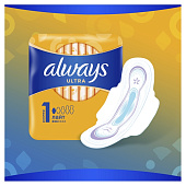Гигиенические прокладки ALWAYS Ultra ароматизированные Light Duo 20шт