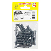 Дюбель полипропилен.S 8x40 (20 шт) Дюбель полипропилен.S 8x40 (20 шт)