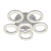  Светильник потолочный LED 52005/6WT CL 58Вт регулир цв темп  /ЭкономСвет 