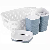  Набор аксессуаров для ванной комнаты 4 предмета Reef (8) С83540 