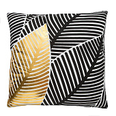 Наволочка 42х42 декоративная Этель Листья велюр, 4370140 Наволочка 42х42 декоративная Этель Листья велюр, 4370140