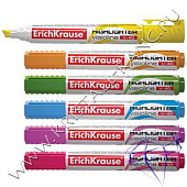  Текстовыделитель ErichKrause V-40 (0,6 - 5,2 мм) зеленый, скошенный, 30975 