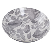 Тарелка суповая BLOOMING серая 20см DMD242 Тарелка суповая BLOOMING серая 20см DMD242