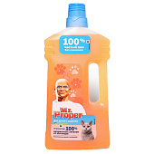  Моющее средство для пола  и стен Мистер Пропер для домов с кошками Свежий Цитрус 500мл 