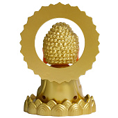  Маятник Будда в золотом, пластик, 12х8,5х8,5 см, 9306718 