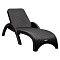  Лежак RATTAN пластик 73х187х44 (антрацит) 250 кг 