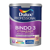  Краска Dulux Professional интерьерная Bindo 3 глубокоматовая BW 4,5л 