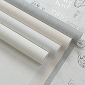  Обои 1.06х10м Латте арт. 11067-01 Молочный фон /Артекс 