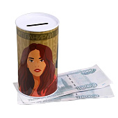  Копилка "#мечтай #планируй #действуй", 6,5 х 12 см   7044734 