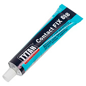  Клей контактный Tytan Professional Contact Fix 888 40 мл, шоу-бокс (12 шт) янтарь 