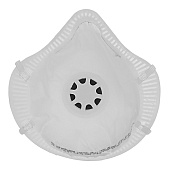  Полумаска фильтрующая (респиратор), с клапаном выдоха, FFP1, 10 шт, Сибртех 