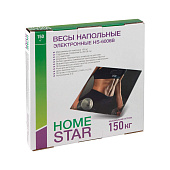 Весы напольные электронные HOMESTAR HS-6006B стеклянная поверхность до 150 кг