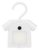  Ночник Футболка LED датчик освещ АААх3 магнитн белый /ЭРА 