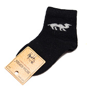  Детские носки 3953 ПО шерсть махра (р. 6-8) 