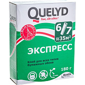 Клей обойный QUELYD "ЭКСПРЕСС" 0,18 кг Клей обойный QUELYD "ЭКСПРЕСС" 0,18 кг