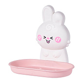 Мыльница настенная Rabbit pink Мыльница настенная Rabbit pink
