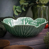 Салатник 22,5 см Cabbage Сasa di Fortuna керамика CDF CB04 Салатник 22,5 см Cabbage Сasa di Fortuna керамика CDF CB04
