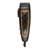 Машинка д\стрижки SCARLETT SC-HC 63 C18 черный с оранжевым Машинка д\стрижки SCARLETT SC-HC 63 C18 черный с оранжевым