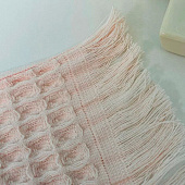 Полотенце вафельное 100х150см Waffle цвет клубничный крем 11-1305 Полотенце вафельное 100х150см Waffle цвет клубничный крем 11-1305