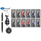  Набор подарочный Basir, ручка+брелок+компас МС-6198 