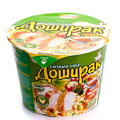  Лапша быстрого приготовления Доширак Курица Сытный обед 110г 