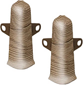 Угол наруж. Деконика Дуб рустик 70мм (2шт) Угол наруж. Деконика Дуб рустик 70мм (2шт)