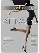  Колготки Omsa Attiva 20 nero 2 