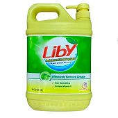  Средство для мытья посуды Liby Лимон 1500 гр 