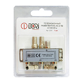 Разветвитель на 3 TV (5-1000MHz) на F Разветвитель на 3 TV (5-1000MHz) на F