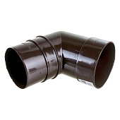  Колено 72° Docke PREMIUM, Шоколад Ral:8019 