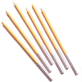 Набор свечей в торт, 6 штук "Исполнение желаний", 15 см, жёлтый 9785818 Набор свечей в торт, 6 штук "Исполнение желаний", 15 см, жёлтый 9785818