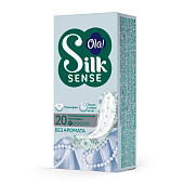 Ежедневные прокладки Ola! Silk Sense LIGHT тонкие стринг-мультиформ 20шт. Арт.50680 Ежедневные прокладки Ola! Silk Sense LIGHT тонкие стринг-мультиформ 20шт. Арт.50680