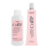Крем-краска для волос Студио Ultima color 8.28 Бежевый светло-русый
