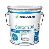  Эмаль алкидная полуматовая Finncolor Garden 30 База  А 2.7л 