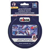 Двусторон. лента д/авто 19ммх5м/UNIBOB