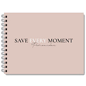 Фотоальбом "Save every moment", brown (24,5 х 19 см) Фотоальбом "Save every moment", brown (24,5 х 19 см)