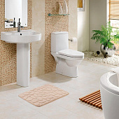 Коврик для ванной 40х60 Stone бежевый 102514 Коврик для ванной 40х60 Stone бежевый 102514