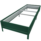 Вставка для грядок "Грядка" 1м RAL 6005 зеленый