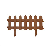 Ограждение Палисадник коричневый 1,9м Ограждение Палисадник коричневый 1,9м