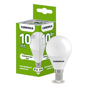  Лампа LED 10Вт Е14, шар, 4000К нейтр. бел. GENERICA 