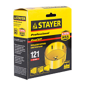  Коронка 121мм биметал.универсал./STAYER "PROFESSIONAL 