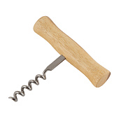  Штопор ELICA с деревянной ручкой 9х9см Mallony 985955 