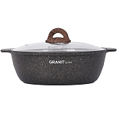Кастрюля-жаровня Kukmara Granit Ultra original 3,0 л жго31а